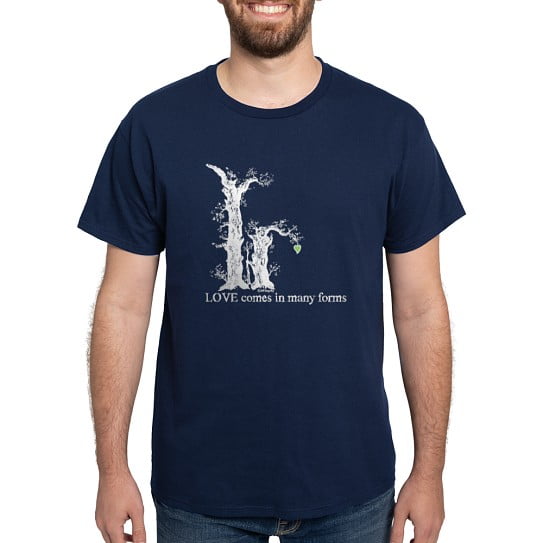 CafePress - Tree Lovers Dark T Shirt - Men's Classic Cotton T-Shirts