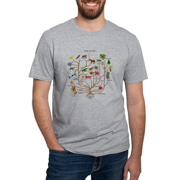 CafePress - Tree Of Life Fitted T Shirt - Fitted T-Shirt, Vintage Fit Soft Cotton Tee