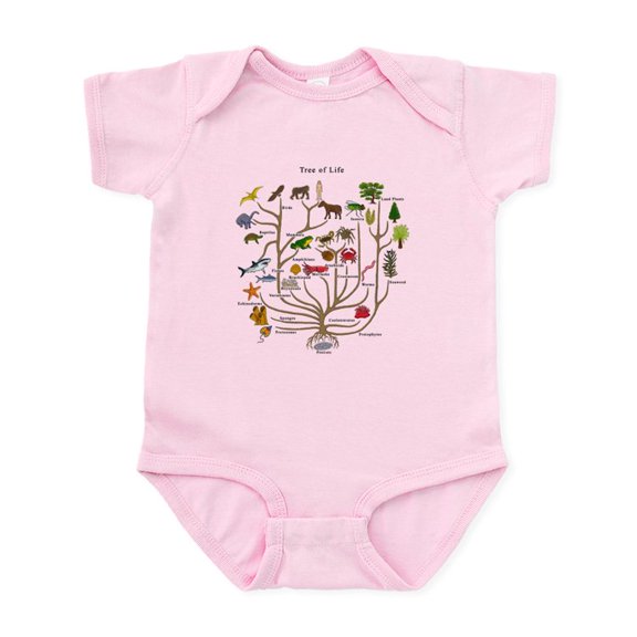 CafePress - Tree Of Life Infant Bodysuit - Baby Light Bodysuit, Size Newborn - 24 Months