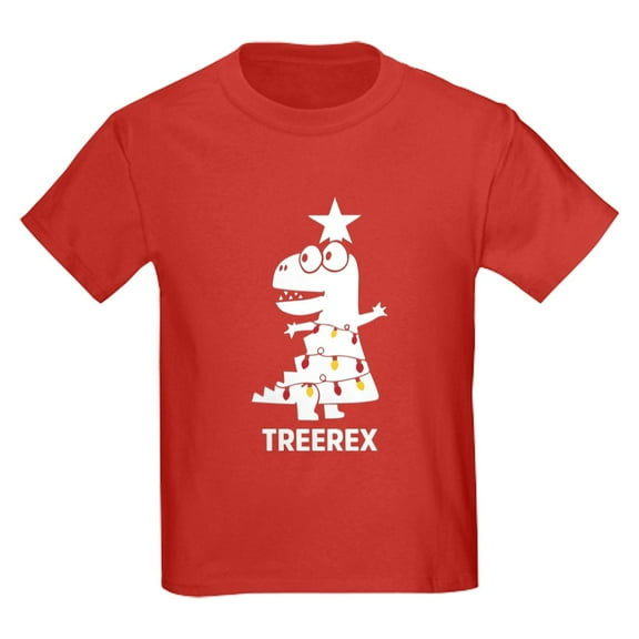 CafePress - Tree Rex T Shirt - Dark T-Shirt Kids XS-XL