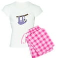 thumbnail image 1 of CafePress - Tree Sloth Pajamas - Women's Light Pajamas, 1 of 4