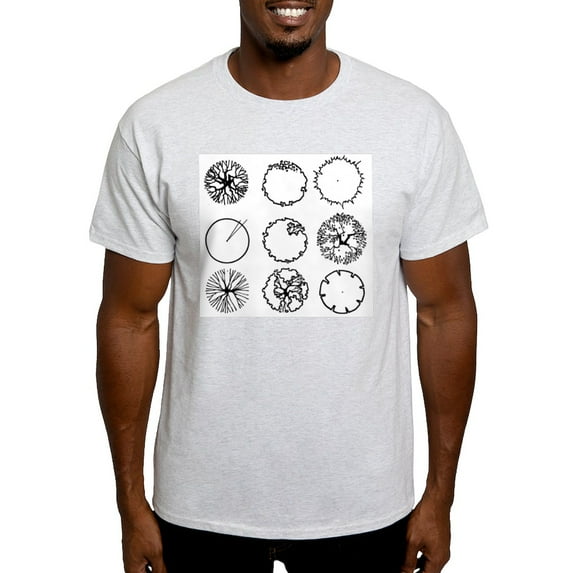 CafePress - Tree Symbols T Shirt - Men's Classic Graphic T-Shirt