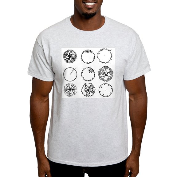 CafePress - Tree Symbols T Shirt - Men's Classic Graphic T-Shirt