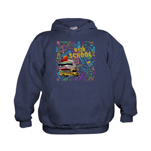 CafePress - Trendy Back To School Tee - Kids Hooded Sweatshirt, Classic Hoodie