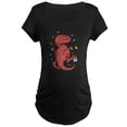 thumbnail image 1 of CafePress - Trex Indoor Rock Climbing Maternity T Shirt - Maternity Dark T-Shirt, 1 of 3