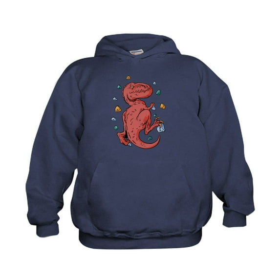 CafePress - Trex Indoor Rock Climbing Sweatshirt - Kids Hooded Sweatshirt, Classic Hoodie