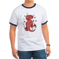 thumbnail image 1 of CafePress - Trex Indoor Rock Climbing T Shirt - 100% Cotton Ringed T-Shirt, 1 of 4