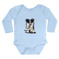 thumbnail image 1 of CafePress - Tri Color Border Collie Long Sleeve Infant Bodysui - Long Sleeve Cotton Baby Bodysuit, 1 of 4