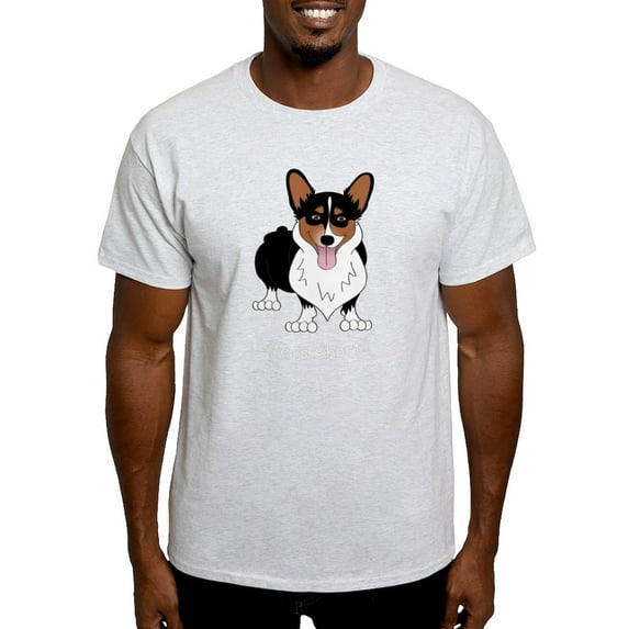 CafePress - Tri Colored Corgi T Shirt - Men's Classic Graphic T-Shirt