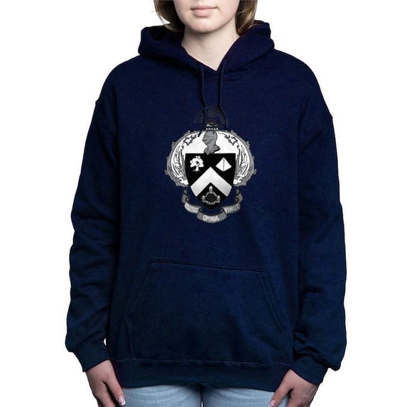 CafePress - Triangle Black And White Coat Of Arms Sweatshirt - Pullover Hoodie, Classic & Comfortable Hooded Sweatshirt