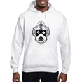 thumbnail image 1 of CafePress - Triangle Black And White Coat Of Arms Sweatshirt - Pullover Hoodie, Hooded Sweatshirt, 1 of 4