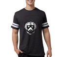 thumbnail image 1 of CafePress - Triangle Black And White Coat Of Arms T Shirt - Mens Football Shirt, 1 of 4