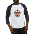 thumbnail image 1 of CafePress - Triangle Coat Of Arms Baseball Jersey - Cotton Baseball Jersey, 3/4 Raglan Sleeve Shirt, 1 of 4