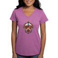 thumbnail image 1 of CafePress - Triangle Coat Of Arms T Shirt - Women's V-Neck Dark T-Shirt, 1 of 4
