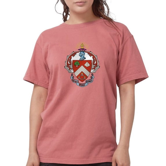 CafePress - Triangle Coat Of Arms T Shirt - Womens Comfort Colors® Shirt