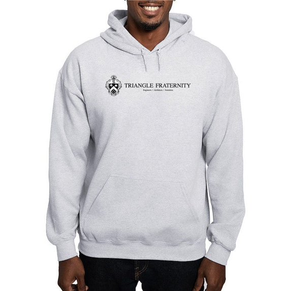 CafePress - Triangle Coat Of Arms Wordmark Sweatshirt - Pullover Hoodie, Hooded Sweatshirt