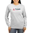 CafePress Triangle Education Foundation Tagline Long Sleeve T Shirt