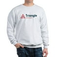 thumbnail image 1 of CafePress - Triangle Education Foundation Tagline Sweatshirt - Crew Neck Sweatshirt, 1 of 4