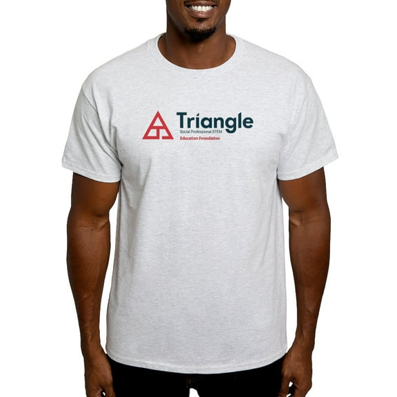 CafePress - Triangle Education Foundation Tagline T Shirt - Men's Classic Graphic T-Shirt