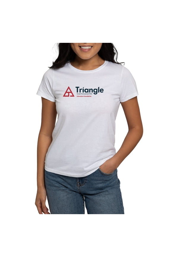 - Triangle Education Foundation Tagline T Shirt - Women's Classic T-Shirt