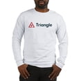 thumbnail image 1 of CafePress - Triangle Horizontal Long Sleeve T Shirt - Unisex Cotton Long Sleeve T-Shirt, 1 of 4