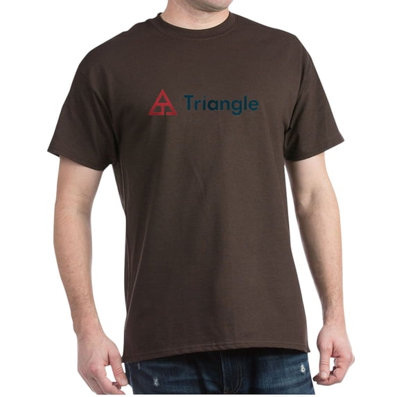 CafePress - Triangle Horizontal T Shirt - Men's Classic Graphic Cotton T-Shirt