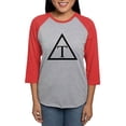 thumbnail image 1 of CafePress - Triangle Icon Long Sleeve T Shirt - Womens Baseball Tee, 1 of 4