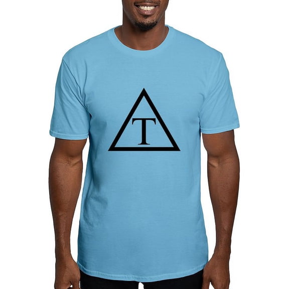 CafePress - Triangle Icon T Shirt - Fitted T-Shirt, Vintage Fit Soft Cotton Tee