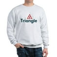 thumbnail image 1 of CafePress - Triangle Logo Sweatshirt - Crew Neck Sweatshirt, 1 of 4