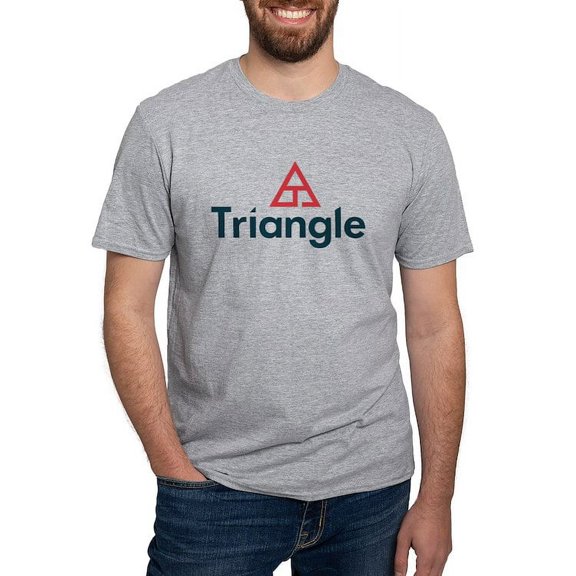CafePress - Triangle Logo T Shirt - Fitted T-Shirt, Vintage Fit Soft Cotton Tee
