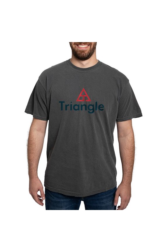 - Triangle Logo T Shirt - Mens Comfort Colors Shirt