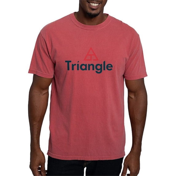CafePress - Triangle Logo T Shirt - Mens Comfort Colors Shirt