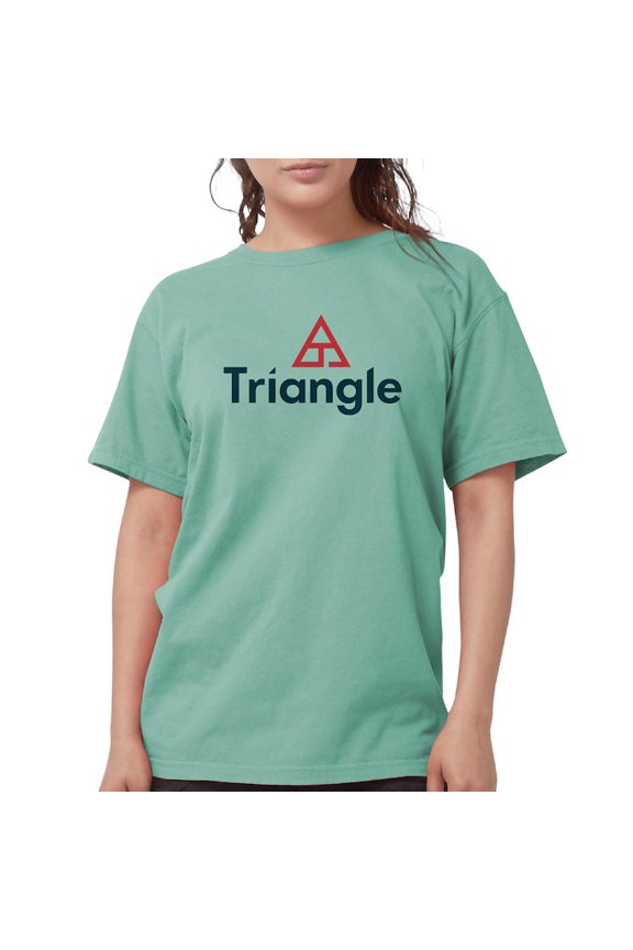 - Triangle Logo T Shirt - Womens Comfort ColorsĀ® Shirt