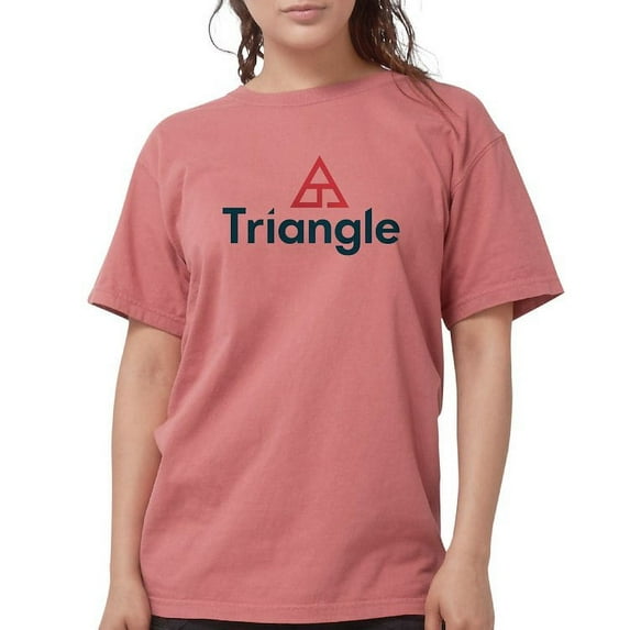 CafePress - Triangle Logo T Shirt - Womens Comfort Colors® Shirt