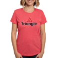 thumbnail image 1 of CafePress - Triangle Logo T Shirt - Womens Tri-blend T-Shirt, 1 of 4