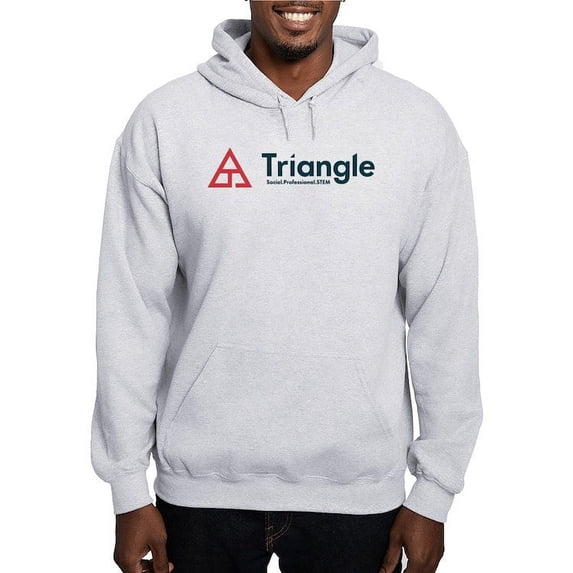 CafePress - Triangle Tagline Horizontal Sweatshirt - Pullover Hoodie, Hooded Sweatshirt