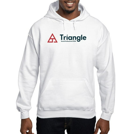 CafePress - Triangle Tagline Horizontal Sweatshirt - Pullover Hoodie, Hooded Sweatshirt