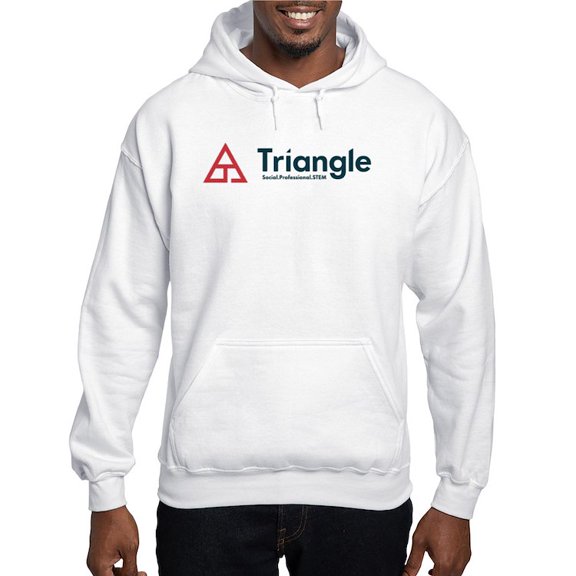 CafePress - Triangle Tagline Horizontal Sweatshirt - Pullover Hoodie, Hooded Sweatshirt