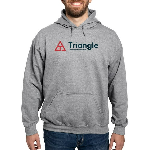 CafePress - Triangle Tagline Horizontal Sweatshirt - Pullover Hoodie, Hooded Sweatshirt