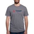 thumbnail image 1 of CafePress - Triangle Tagline Horizontal T Shirt - Mens Tri-blend T-Shirt, 1 of 4