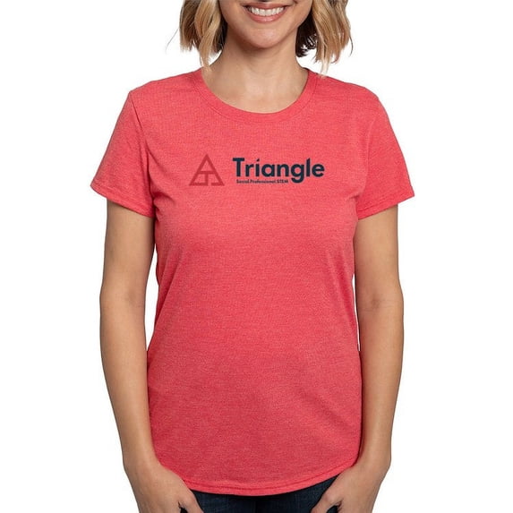 CafePress - Triangle Tagline Horizontal T Shirt - Womens Tri-blend T-Shirt
