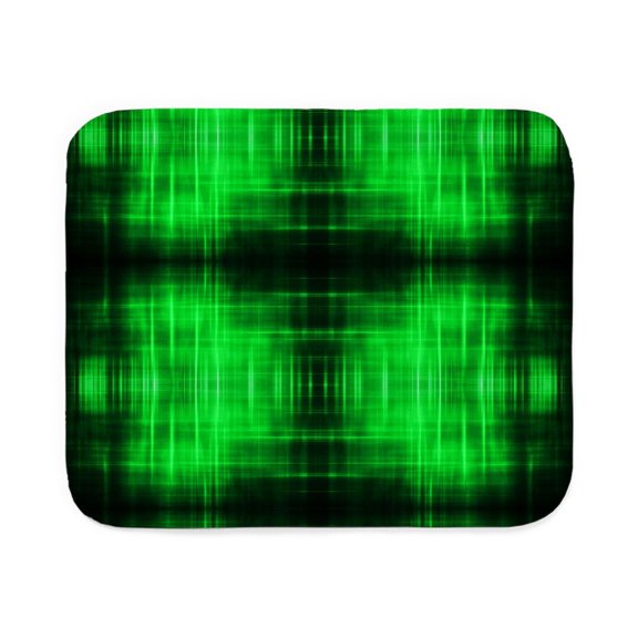 CafePress - Tribal Neon Green Batik Sherpa Fleece Throw Blanke - Sherpa Fleece Throw Blanket 60" x 50"