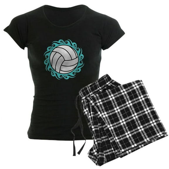 CafePress - Tribal Volleyball Pajamas - Women's Dark Pajamas