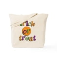 thumbnail image 1 of CafePress - Trick Or Treat 2 Tote Bag - Unisex Canvas Tote Bag, Beige, 1-Piece, 1 of 7