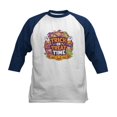 thumbnail image 1 of CafePress - Trick Or Treat Time Halloween Design Kids Baseball T Shirt - Kids Cotton Baseball Jersey, 3/4 Sleeve Shirt, 1 of 1