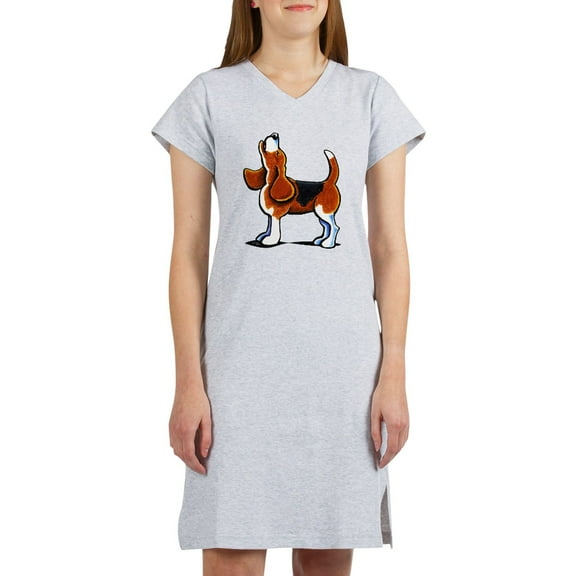 CafePress - Tricolor Beagle Bay - Women's Nightshirt