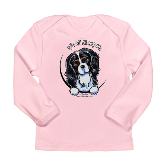 CafePress - Tricolor CKCS IAAM Long Sleeve Infant T Shirt - Long Sleeve Infant T-Shirt