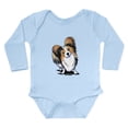 thumbnail image 1 of CafePress - Tricolor Papillon Long Sleeve Infant Bodysuit - Long Sleeve Cotton Baby Bodysuit, 1 of 4