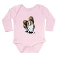 thumbnail image 1 of CafePress - Tricolor Papillon Long Sleeve Infant Bodysuit - Long Sleeve Cotton Baby Bodysuit, 1 of 4