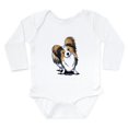 thumbnail image 1 of CafePress - Tricolor Papillon Long Sleeve Infant Bodysuit - Long Sleeve Cotton Baby Bodysuit, 1 of 4